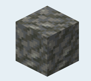 Cub cu textură pixelată pe fundal deschis